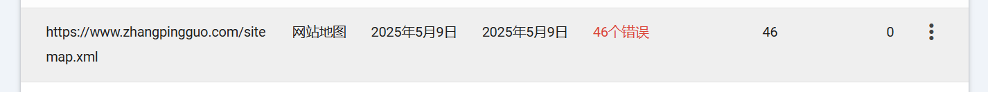 46个错误